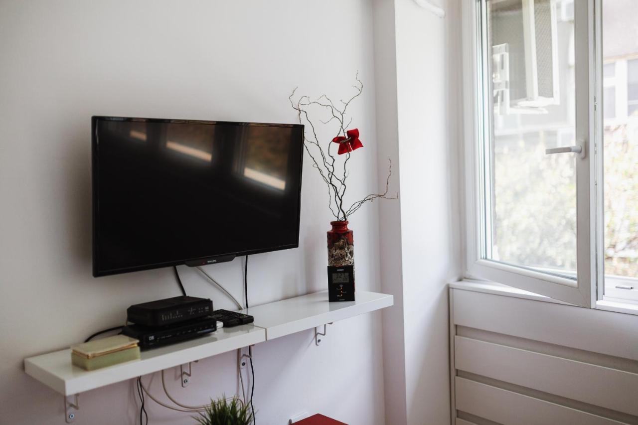 City Center Studio Belgrad Exteriör bild